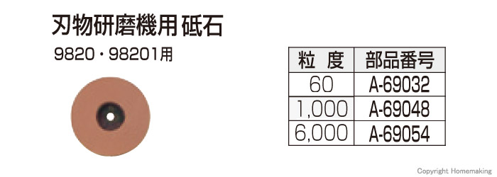 マキタ 刃物研磨機用砥石200-60 粒度60: 他:A-69032|ホームメイキング