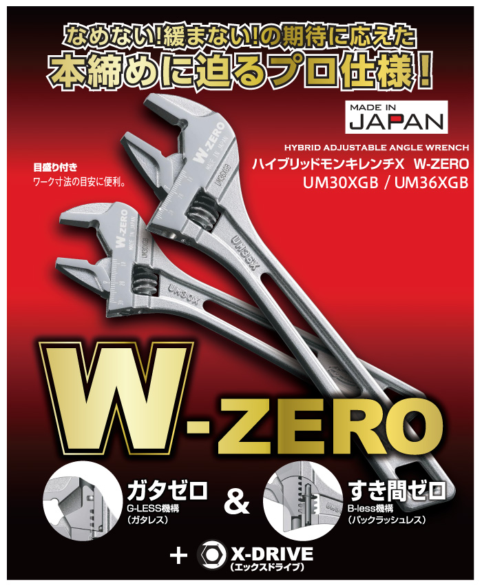 なめない！緩まない！本締めに迫るプロ仕様