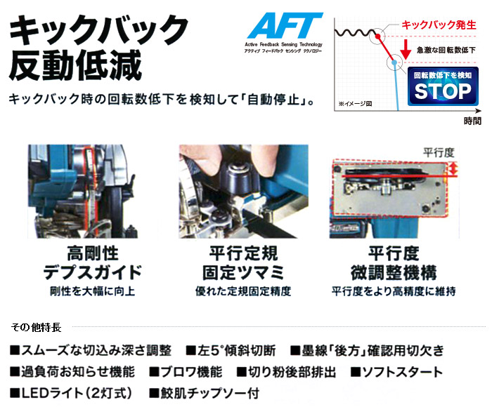 AFT その他特長 AFT その他特長