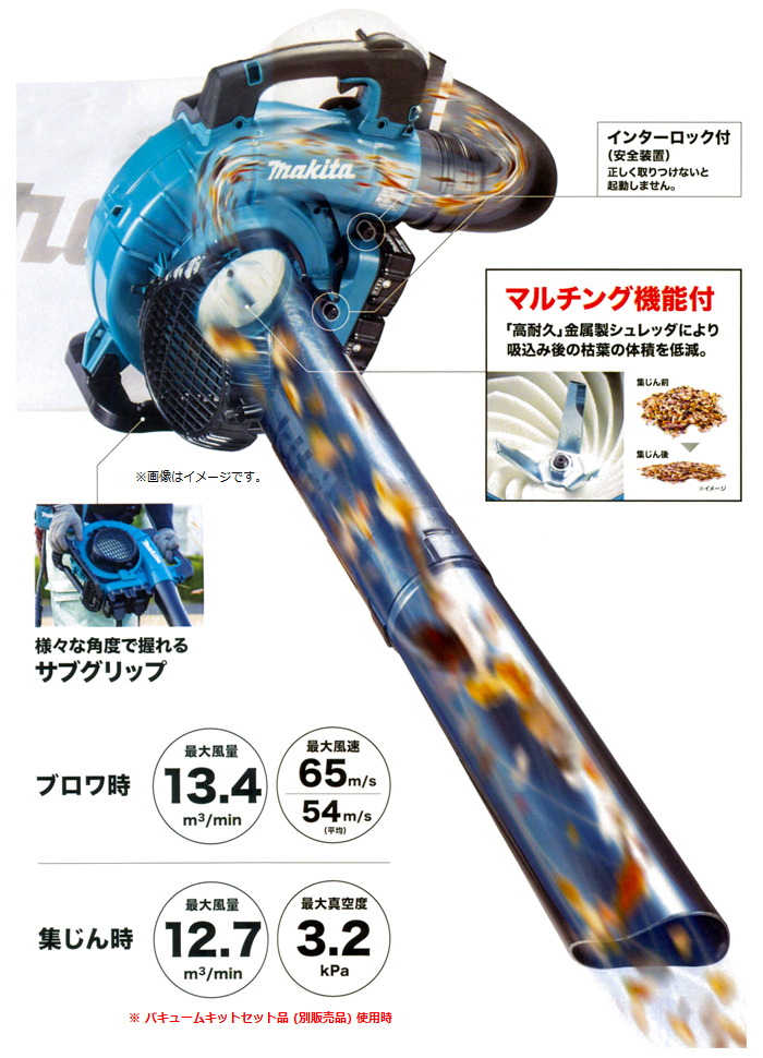 インターロック付 マルチング機能付 サブグリップ インターロック付 マルチング機能付 サブグリップ