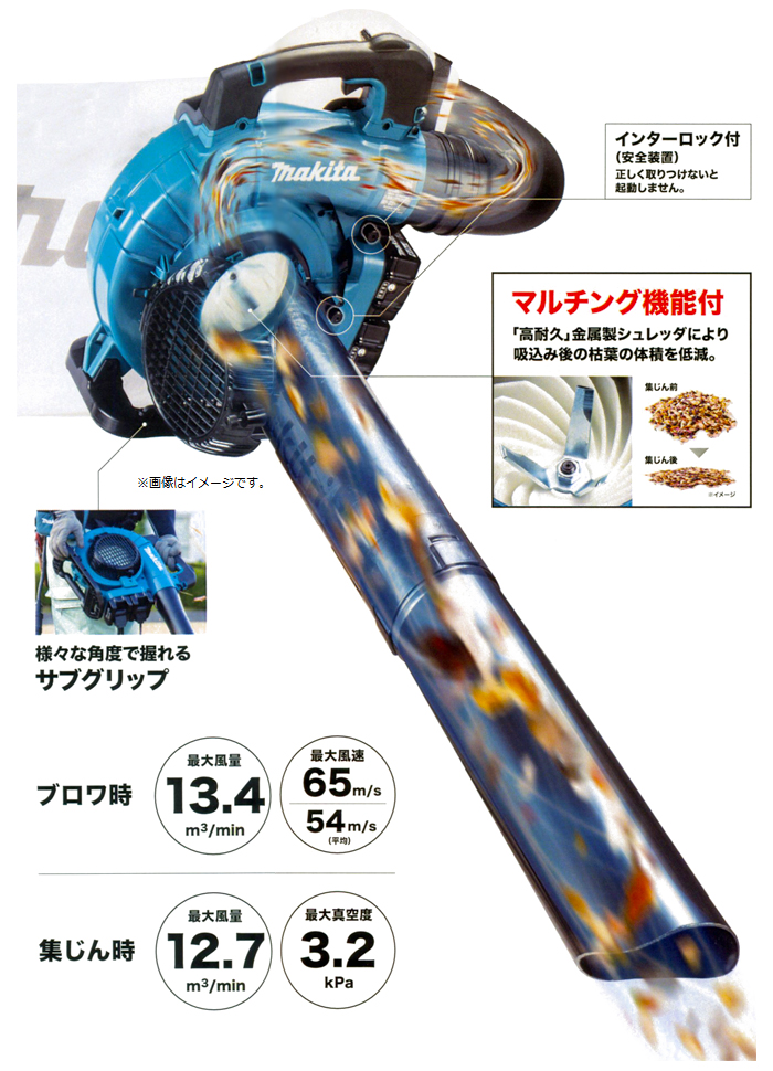 インターロック付 マルチング機能付 サブグリップ インターロック付 マルチング機能付 サブグリップ