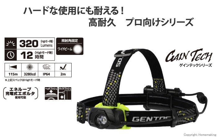 ゲインテック LEDヘッドライト