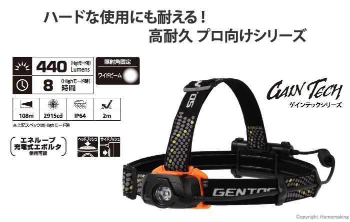 ゲインテック LEDヘッドライト