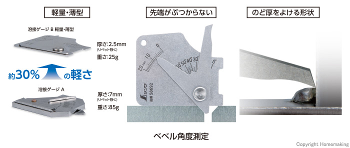 溶接ゲージB