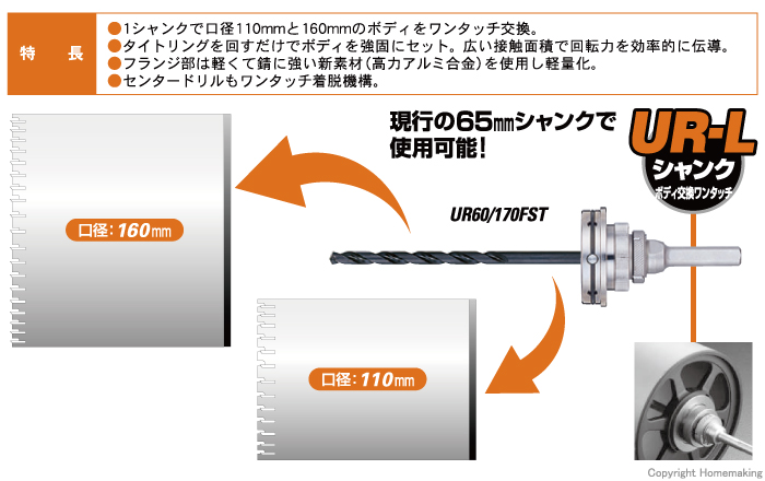 1シャンク ワンタッチボディ