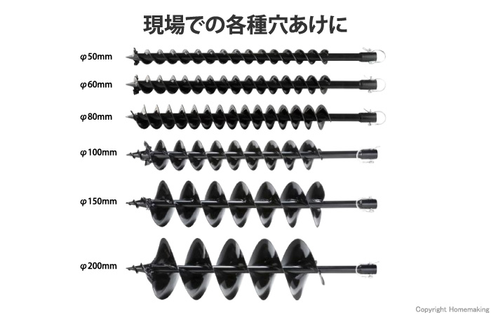 マキタ(makita) アースオーガービット50ミリ A-74756