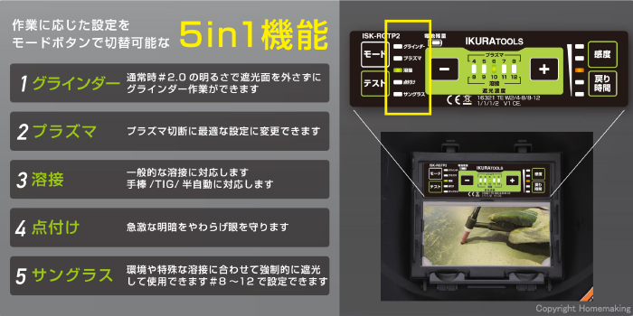 5in1機能