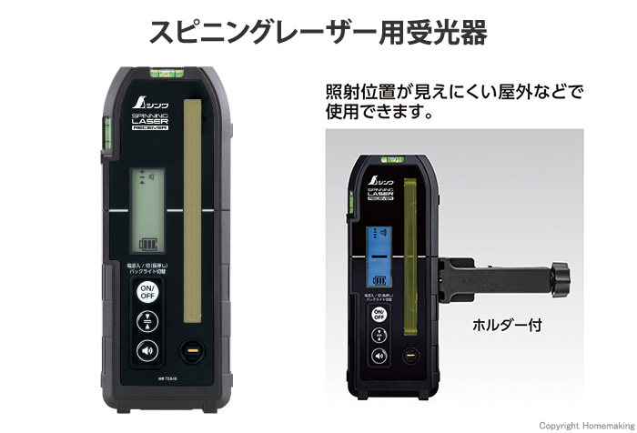 スピニングレーザー用受光器