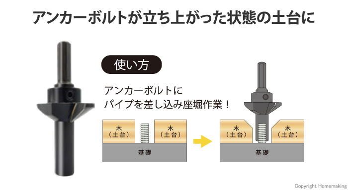 パイプ式もっとらく座掘