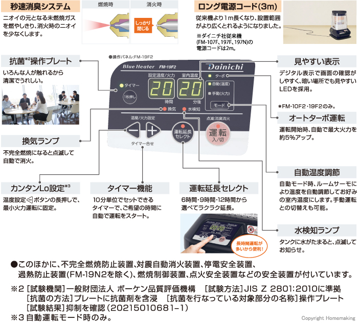 便利な機能が充実