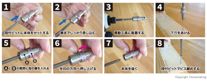 着脱方法