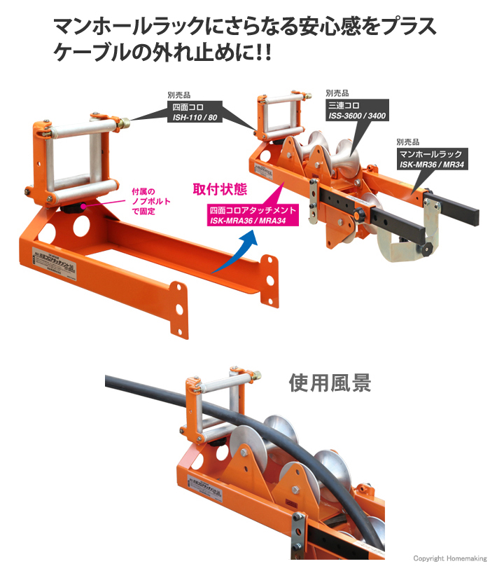 四面コロアタッチメント