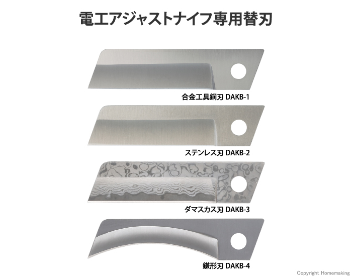 電工アジャストナイフ専用替刃