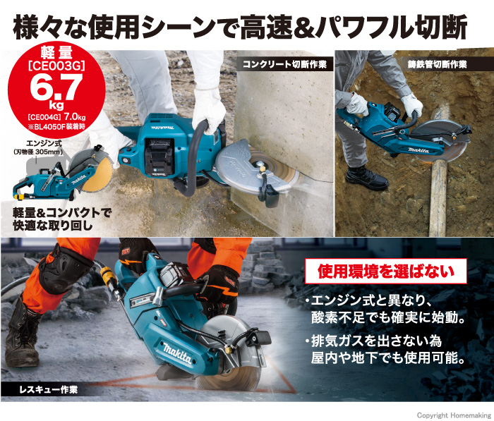 高速＆パワフル切断