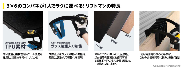 リフトマン特長