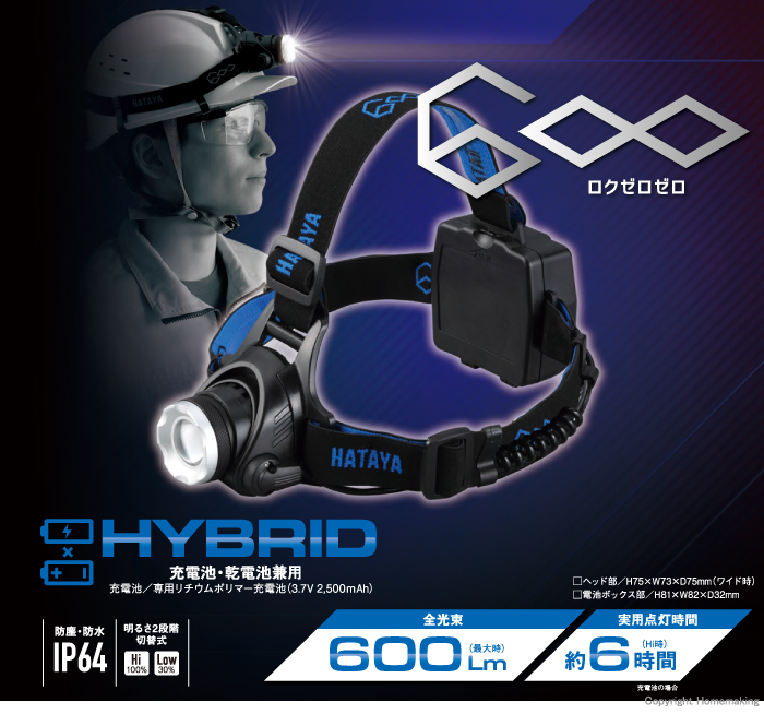 LEDヘッドライト600