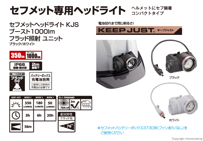 セフメットヘッドライト KJS