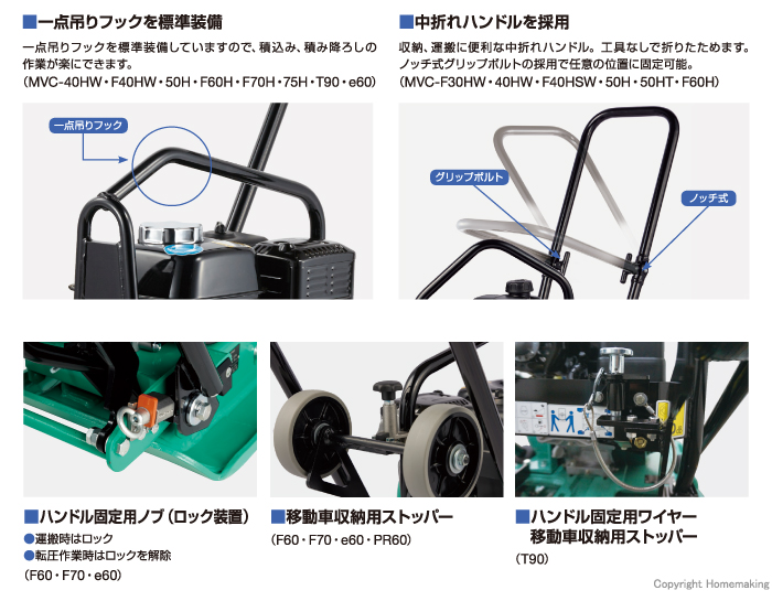 機能を追求した装備
