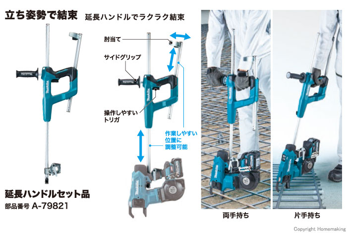 延長ハンドルセット品