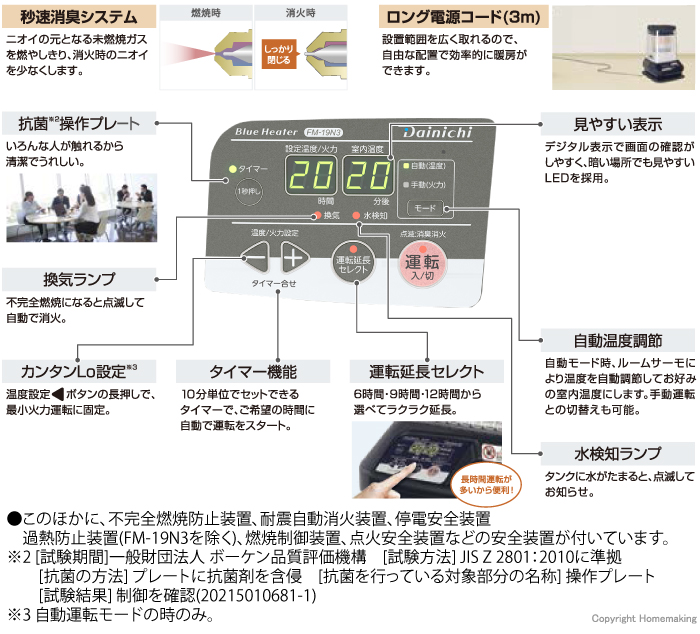 引き取り限定です　　ダイニチ　ブルーヒーターＦＭー19c 引き取り限定ですダイニチブルーヒーターFMー19c