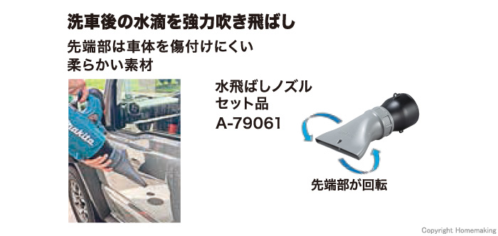 水飛ばしノズル