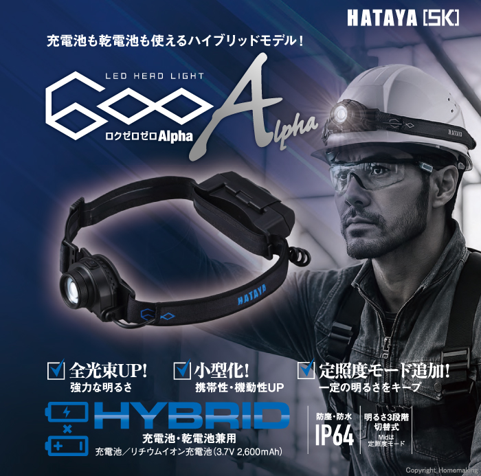 LEDヘッドライト600A