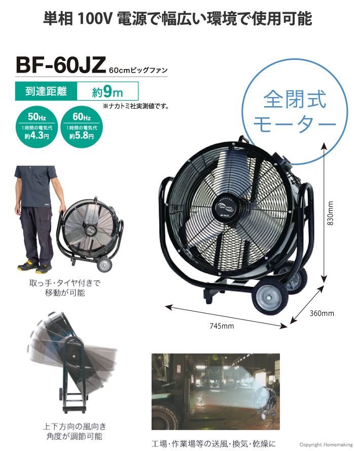 60cmビッグファン