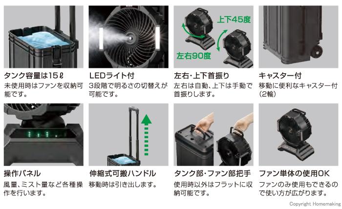 主な特長