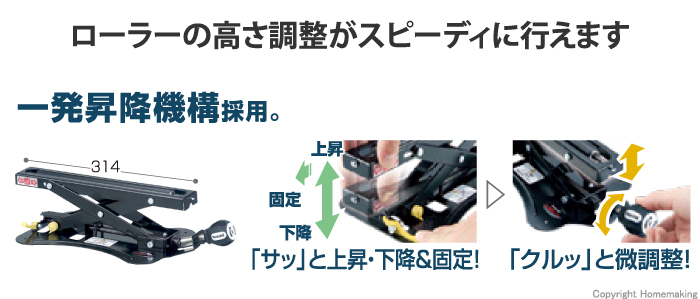 マキタ クイックミニ補助ローラー::A-47450|ホームメイキング【電動