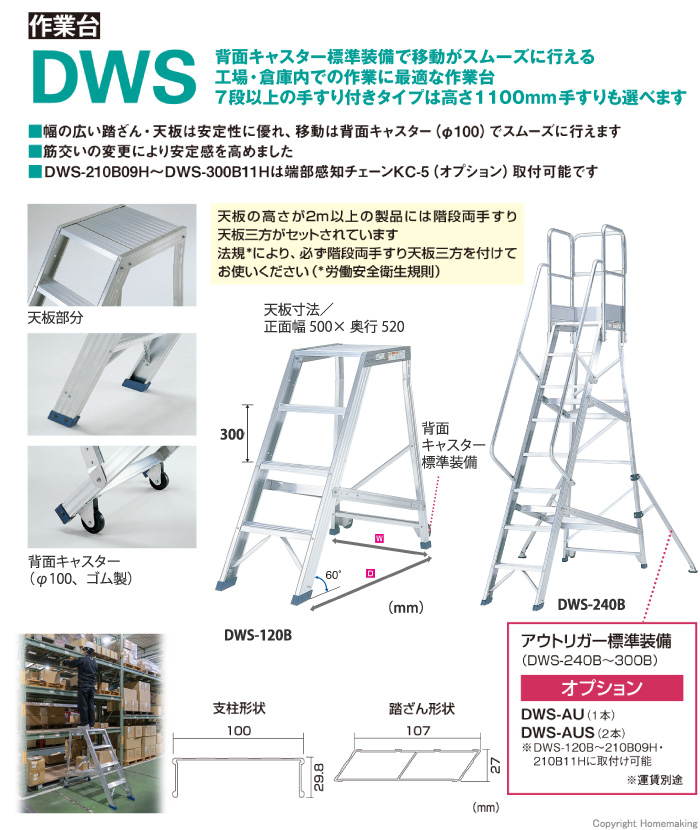 作業台DWS