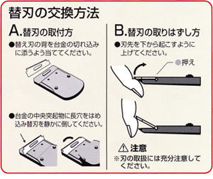 替刃式鉋