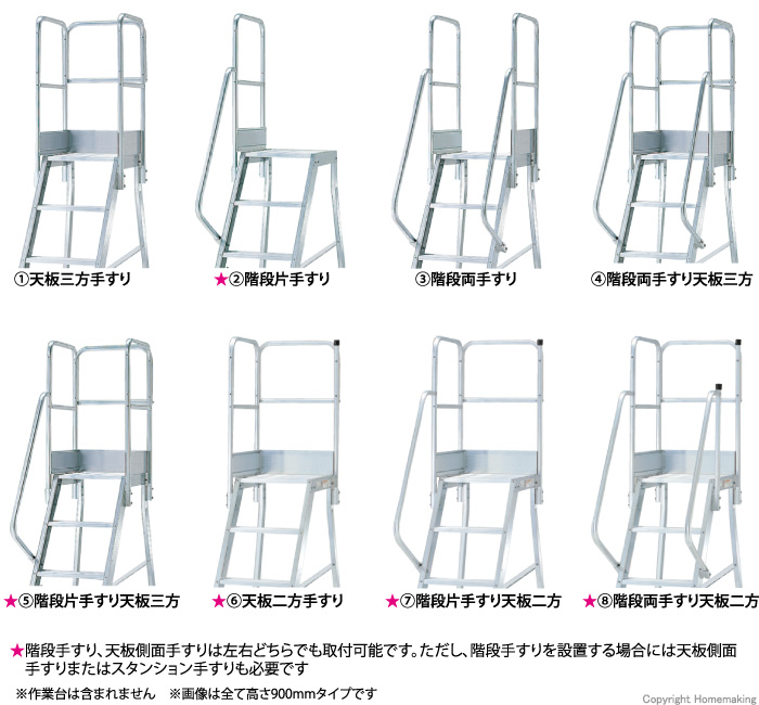 DWS型作業台用オプションパーツ