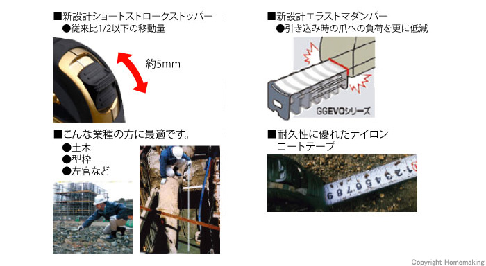 ダブルジーEVOエックス　Qコン　25巾　5.5m