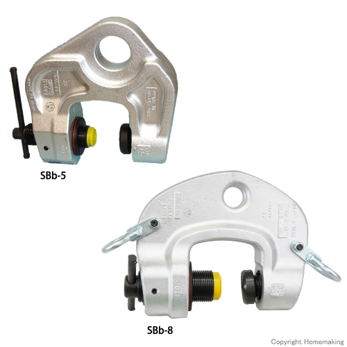 イーグル・クランプ ねじ式全方向クランプ SBb型 1000～5000kg(40
