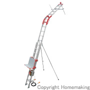 瓦揚げ機　パワーコメット　Zセット　2階用(標準台車・標準曲りレール)