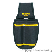 ヒンジ付ツールサック ペンチ2丁吊