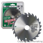 丸のこ用チップソー　一般木材用　125mm×1.2mm×24P