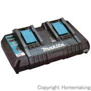 マキタ 18V6.0Aバッテリー ２口充電機