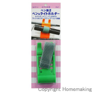 ペン助2　ペン＆ライトホルダー　溝付きヘルメット用