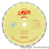 湿式レーザーブレード(GOLD)　10”　258×H27(22)mm