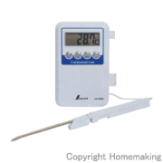 シンワ デジタル温度計 隔測式プローブ 防水型 H-1::73080|ホーム