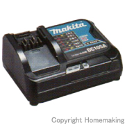 マキタ 充電器 (10.8Vスライドバッテリ対応)::DC10SA|ホームメイキング