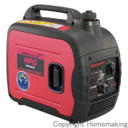 ワキタ インバータ発電機 1.6kVA::HPG1600i2|ホームメイキング【電動