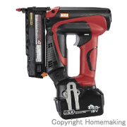 【GW特典付】18V　充電式ピンネイラ(5.0Ah電池・充電器・ケース付)