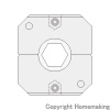 TR-700用圧縮ダイス　六角圧縮　8～14-12