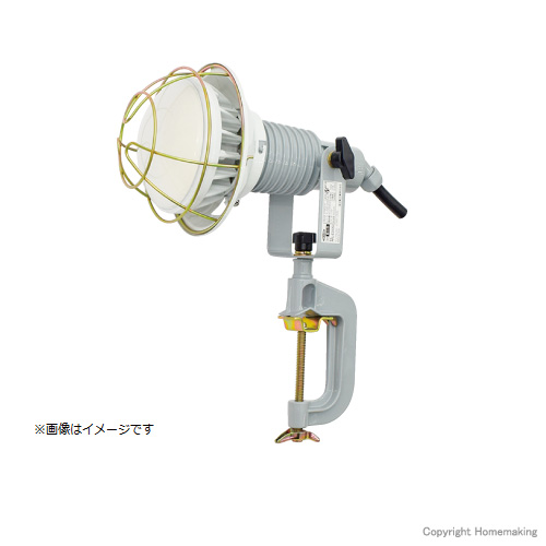NICHIDO(日動) エコビックLED投光器20W(屋外型) 5m(2芯) 取付枠タイプ 