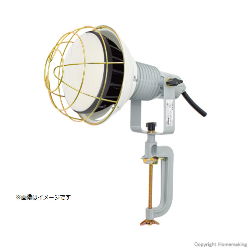 NICHIDO(日動) エコビックLED投光器50W(屋外型) 5m(2芯) 取付枠タイプ