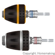 ビット交換タイプ　キーレスドリルチャック