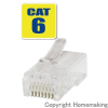 貫通式モジュラープラグ　CAT6