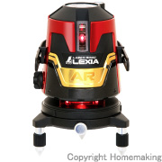 レーザーロボ　LEXIA　51AR　レッド(フルライン)　受光器＋三脚付